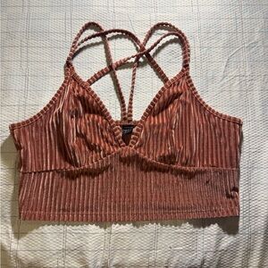 Rust Strappy Bralette